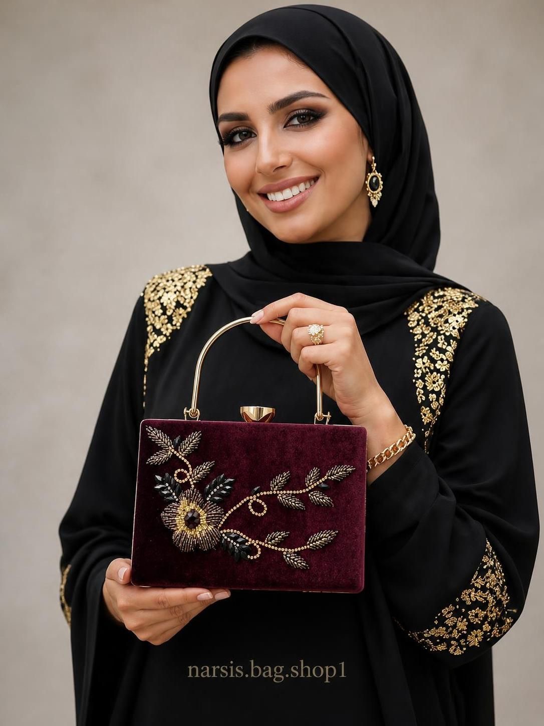کیف مجلسی کلاچ برند نارسیس مدل 71